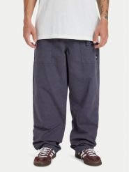Quiksilver Spodnie cargo Double Crown EQYNP03326 Szary Oversize. Szare spodnie materiałowe męskie Quiksilver, bez wzorów, z bawełny. Za 369.99 zł.