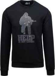 Helikon-Tex Bluza (Help is not coming) - Czarny. Czarne bluzy męskie HELIKON-TEX, m, bez wzorów, bez ramiączek, bez kaptura. Za 200.70 zł.