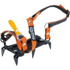 Raczki turystyczne Climbing Technology Mini Crampon 6P - black. Czarne buty zimowe męskie Climbing Technology, bez wzorów, bez obcasa, bez zapięcia. Za 240.99 zł.