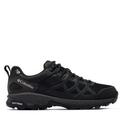 Trekkingi Columbia. Czarne buty zimowe męskie Columbia, bez wzorów, bez obcasa, bez zapięcia. Za 569.99 zł.