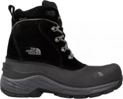 Buty trekkingowe męskie The North Face Chilkat V Lace WP czarne r. 41. Czarne trekkingi męskie The North Face, bez zapięcia. Za 593.25 zł.