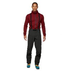 Spodnie turystyczne męskie Black Diamond DAWN PATROL PANTS. Czarne spodnie sportowe męskie Black Diamond, l, bez wzorów, narciarskie. Za 598.99 zł.