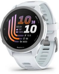 Zegarek sportowy Garmin Forerunner 170 Biało-niebieski (010-03920-01). Białe zegarki sportowe Garmin, bez wzorów. Za 1,370.23 zł.