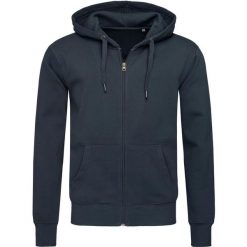Bluza Męska Select Z Pełnym Zamkiem Błyskawicznym. Niebieskie bluzy męskie Stedman, m, bez wzorów, bez ramiączek, bez kaptura. Za 174.99 zł.