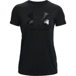 Koszulka damska Under Armour à manches courtes Sportstyle Graphic. Czarne koszulki sportowe damskie Under Armour, s, bez wzorów, bez ramiączek. Za 116.35 zł.