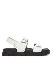 MEXX Sandały MX/020C-HY Biały. Białe sandały damskie Mexx, bez wzorów, ze skóry, bez obcasa, na płaskiej podeszwie, bez zapięcia. Za 279.99 zł.