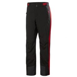 Spodnie narciarskie zapinane na zamek Helly Hansen World Cup Insulated. Czarne spodnie sportowe męskie Helly Hansen, m, bez wzorów, narciarskie. Za 1,229.50 zł.