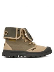 Palladium Trapery Baggy Hawkins Police 04623-308-M Zielony. Zielone buty zimowe męskie Palladium, bez wzorów, z materiału, bez obcasa, bez zapięcia. Za 499.99 zł.