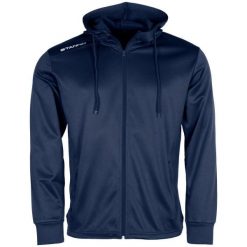 Bluza dresowa z kapturem zapinana na zamek Stanno Field. Niebieskie bluzy damskie STANNO, xl, bez wzorów, z dresówki, sportowe, bez ramiączek, z kapturem. Za 171.50 zł.