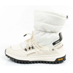 Buty śniegowce Colmar Warmer Polar 202 białe. Białe śniegowce damskie z gumy, przed kolano, bez zapięcia. Za 518.78 zł.