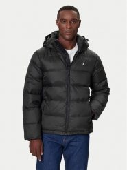 Calvin Klein Jeans Kurtka puchowa LV04RC518G Czarny Regular Fit. Czarne kurtki męskie Calvin Klein Jeans, m, bez wzorów, z jeansu, bez kaptura. Za 1,099.00 zł.