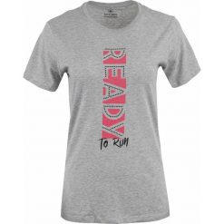 Damska koszulka Athl. Dpt Amore Melange Szary 2xl. Czerwone bluzki damskie Givova, xl, bez wzorów, z bawełny, sportowe, bez kołnierzyka, bez ramiączek. Za 129.99 zł.