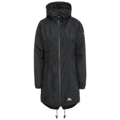 Trespass Daytrip - damska parka TP50 czarna. Czarne parki damskie Trespass, l, bez wzorów, bez kaptura. Za 276.20 zł.