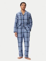 Polo Ralph Lauren Piżama 714899627016 Niebieski Regular Fit. Niebieskie piżamy męskie Polo Ralph Lauren, l, bez wzorów, z bawełny, bez kołnierzyka, bez ramiączek. Za 659.99 zł.