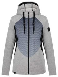 Damski sweter sportowy Loap Galvara szary. Szare kardigany damskie Scarpa, s, bez wzorów, z dżerseju, klasyczne, bez kołnierzyka. Za 148.42 zł.