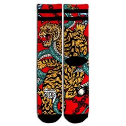 Skarpetki American Socks Bengala. Czarne skarpetki damskie AMERICAN SOCKS, bez wzorów. Za 101.48 zł.