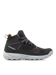 Mammut Trekkingi Saentis Pro Wp 3030-04100-00533 Czarny. Czarne botki męskie Mammut, bez wzorów, z materiału, bez obcasa, bez zapięcia. Za 629.99 zł.