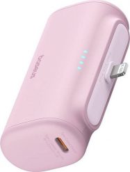 Powerbank OS-Baseus Compact IP 5000mAh 20W (różowy). Czerwone powerbanki Baseus. Za 92.08 zł.
