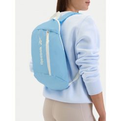 Plecak Reebok. Niebieskie plecaki męskie Reebok, bez wzorów, sportowe. Za 54.99 zł.