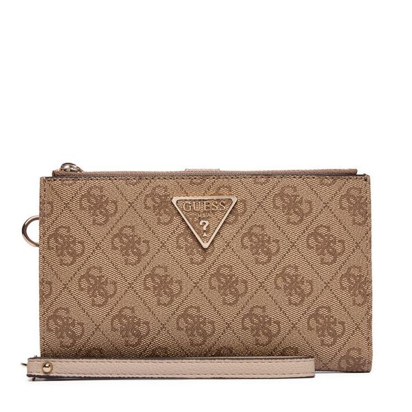 Portfel Guess. Brązowe portfele damskie Guess. Za 238.99 zł.