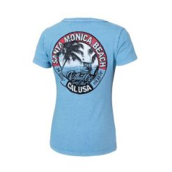 Koszulka damska Pitbull Denim Washed Oceanside. Czarne bluzki damskie PITBULL, s, bez wzorów, z denimu, casualowe, bez kołnierzyka, bez ramiączek. Za 74.99 zł.