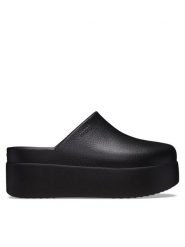 Crocs Klapki Dylan Platform Clog 209869 Czarny. Czarne klapki damskie Crocs, bez wzorów, z tworzywa sztucznego, bez obcasa, bez zapięcia. Za 249.99 zł.