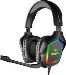 SVEN AP-U750MV zestaw słuchawkowy do gier ze światłem RGB. Słuchawki dla graczy Sven. Za 97.07 zł.