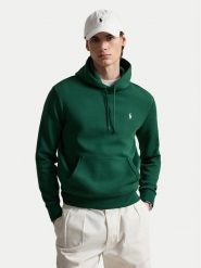 Polo Ralph Lauren Bluza 710907092502 Zielony ciemny Regular Fit. Zielone bluzy męskie Polo Ralph Lauren, m, bez wzorów, z bawełny, bez ramiączek, bez kaptura. Za 859.99 zł.