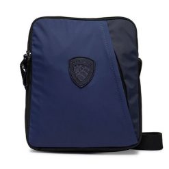 Saszetka Blauer. Niebieskie saszetki i nerki męskie Blauer, bez wzorów. Za 269.99 zł.