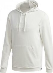 Adidas Bluza męska adidas Brilliant Basics Hooded biała GD3833 : Rozmiar - S. Białe bluzy męskie Adidas, m, bez wzorów, bez kaptura. Za 194.00 zł.