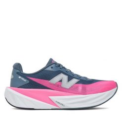 Buty do biegania New Balance. Niebieskie obuwie sportowe damskie New Balance, bez wzorów, bez zapięcia, do biegania. Za 699.99 zł.