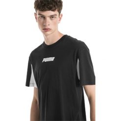Puma Rebel Koszulka Czarny. Czarne t-shirty męskie Puma, s, bez wzorów, z bawełny, bez kołnierzyka, bez ramiączek. Za 119.95 zł.