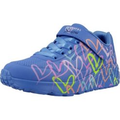 Buty SKECHERS UNO LITE LOVE LEVITATE Niebieski. Niebieskie buty zimowe męskie Skechers, z syntetyku, bez zapięcia. Za 305.99 zł.