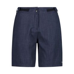 Szorty damskie z wewnętrzną dzianinową bielizną CMP Free. Niebieskie szorty damskie CMP, bez wzorów, z dzianiny. Za 356.00 zł.