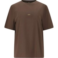 T-shirt damski SOS Mera. Brązowe t-shirty damskie SOS, m, bez wzorów, sportowe, bez kołnierzyka, bez ramiączek. Za 212.50 zł.