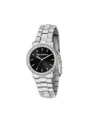 KARL LAGERFELD Zegarek R0553100507 Srebrny. Szare, analogowe zegarki damskie KARL LAGERFELD, srebrne. Za 869.99 zł.