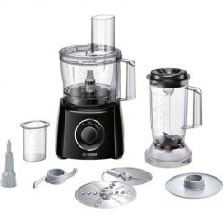 Bosch MCM3201B robot kuchenny 800 W 2,3 l Czarny, Przezroczysty. Czarne roboty kuchenne Bosch. Za 482.99 zł.