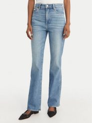Calvin Klein Jeans Jeansy LV047F665G Niebieski Bootcut Fit. Niebieskie jeansy damskie Calvin Klein Jeans, bez wzorów, z bawełny. Za 348.99 zł.
