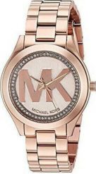 Zegarek Michael Kors ZEGAREK DAMSKI MICHAEL KORS MK3549 Mini Slim Runway + BOX NoSize. Zegarki damskie Michael Kors. Za 391.99 zł.