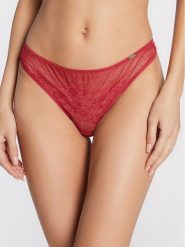Gossard Stringi Glossies Lace 13006 Różowy. Czerwone majtki damskie Gossard, z syntetyku. Za 69.99 zł.