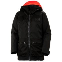 Damska kurtka narciarska z kapturem Helly Hansen Whitewall Lifaloft 3.0T. Czarne kurtki sportowe damskie Helly Hansen, na zimę, bez wzorów, z puchu, bez ramiączek, z kapturem, narciarskie. W wyprzedaży za 1,371.90 zł.