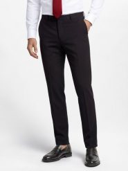 Finshley & Harding spodnie garniturowe Mężczyźni Regular Fit czarny, 58. Czarne garnitury męskie Finshley & Harding, m, bez wzorów, z syntetyku, biznesowe. Za 349.95 zł.