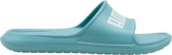 Puma Klapki Puma Divecat v2 niebieskie 374823 35 35,5. Niebieskie klapki męskie Puma, bez wzorów, bez zapięcia. Za 96.11 zł.