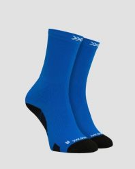 Skarpety unisex X-Socks Run Perform Crew Electric Blue A312. Niebieskie skarpetki damskie X-Socks, bez wzorów. Za 119.99 zł.