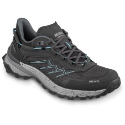 Buty sportowe damskie MEINDL Jamaica Lady GTX z membraną Gore-Tex. Szare obuwie trekkingowe damskie MEINDL, z gore-texu, bez zapięcia. Za 869.90 zł.