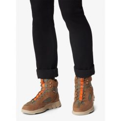 Buty outdoor męskie Sorel Mac Hill Lite Trace WP. Brązowe trekkingi męskie Sorel, bez zapięcia. Za 694.70 zł.