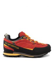La Sportiva Trekkingi Boulder X 838RE Czerwony. Czerwone buty zimowe męskie La Sportiva, bez wzorów, ze skóry, bez obcasa, bez zapięcia. Za 639.20 zł.