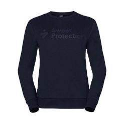 Bluza damska Sweet Protection Sweet Crew. Niebieskie bluzy damskie SWEET PROTECTION, na zimę, bez wzorów, sportowe, bez ramiączek, bez kaptura. Za 389.00 zł.
