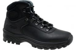 Buty męskie trekkingowe Grisport Nero Dakar Trekking. Czarne trekkingi męskie Grisport, na zimę, z materiału, bez zapięcia. Za 299.99 zł.