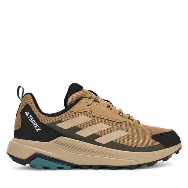 Trekkingi adidas. Brązowe buty zimowe męskie Adidas, bez wzorów, bez obcasa, bez zapięcia. Za 329.99 zł.